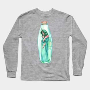 Green Bottled Fairy Long Sleeve T-Shirt